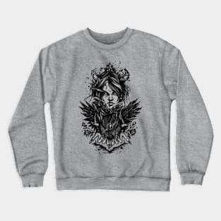 Raven sorceress Crewneck Sweatshirt